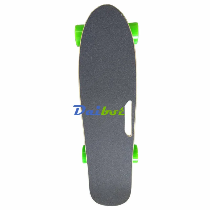 Новый 4 Колёса Электрический Longboard Детский самокат с ручкой пульт дистанционного