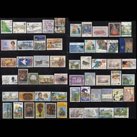 new zealand country 100 pcs lot all different no repeation in good conditon for collection use mail post stamps