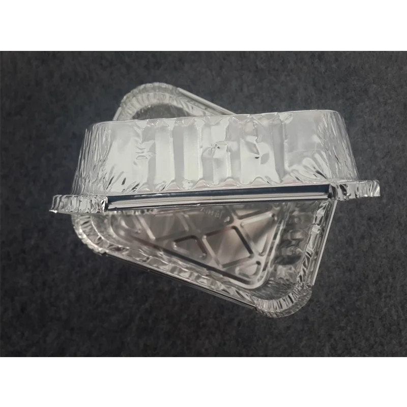 10 шт. Одноразовые Алюминиевая фольга алюминиевая пищевые контейнеры для