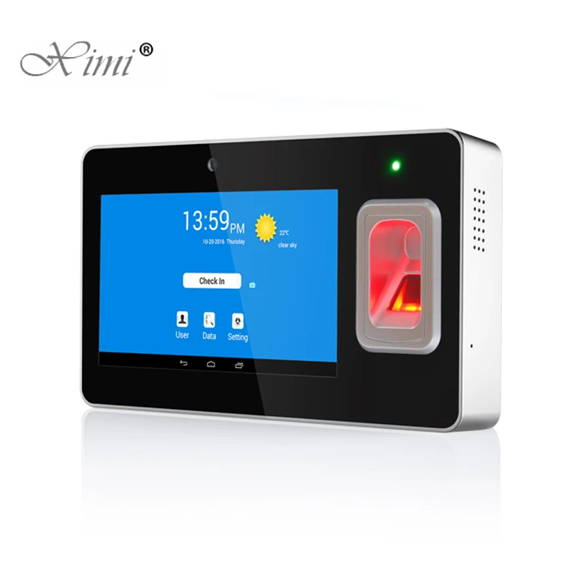 Android биометрический отпечаток пальца и микросхема карта с временем посещаемости