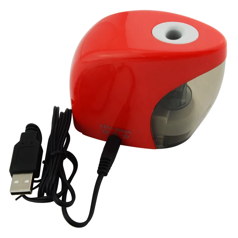 Точилка электрическая точилка для карандашей USB & батареи Автоматическая Sacapuntas