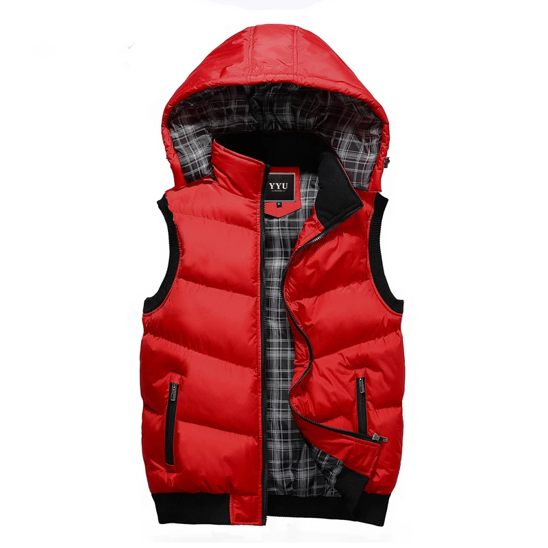 Новинка 2017 брендовый зимний жилет модная верхняя одежда для мужчин повседневный