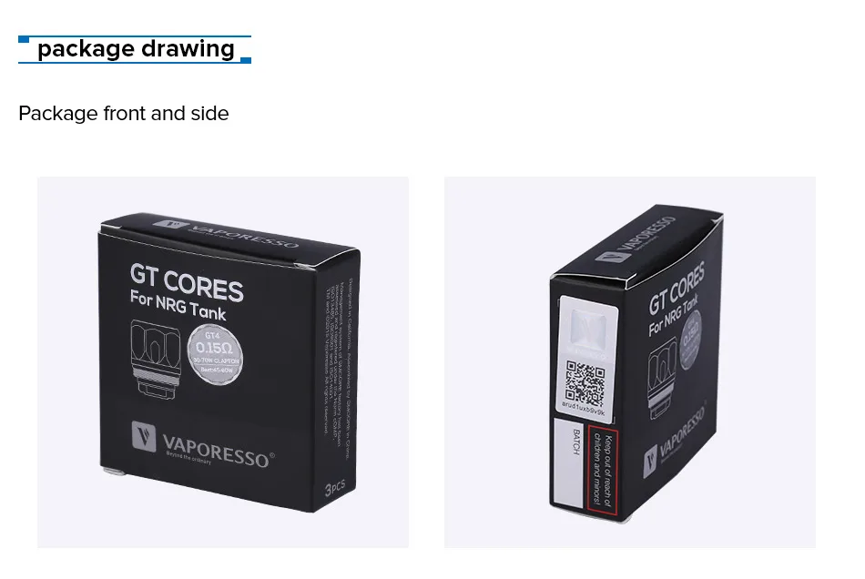 6 шт. оригинальная спираль vaporesso GT CCELL GT4 GT8 GT2 GT6 GT1 Vape катушка головка для NRG Танк NRG SE распылитель электронная сигарета Мститель катушка