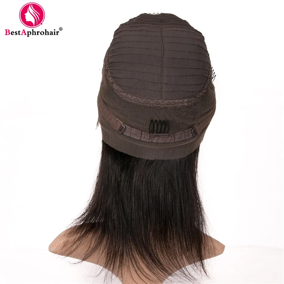 Aphro Hair 360 парик на кружеве с детскими волосами 1"-24" Remy бразильские прямые парики на кружеве для женщин