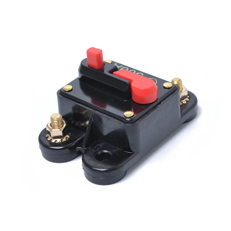 12 V-24 V DC 300A дома Водонепроницаемый автоматический выключатель сброс предохранитель инвертора автомобиля конвертирование аудио держатель предохранителя двойной автомат защити цепи