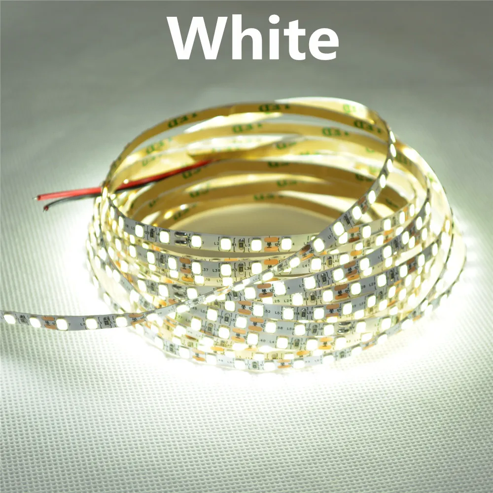 SMD 2835 Светодиодная лента 5 м 120 светодиодный s/M гибкий ленточный светильник DC12V
