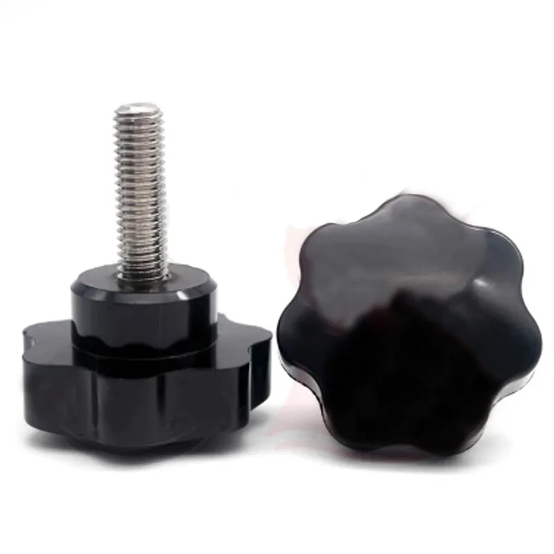 

1 шт. M12 Plum blossom Torx T & TX пластиковая головка семь углов звездочки ручные винты регулируемая ручка болт Длина 15 мм-50 мм