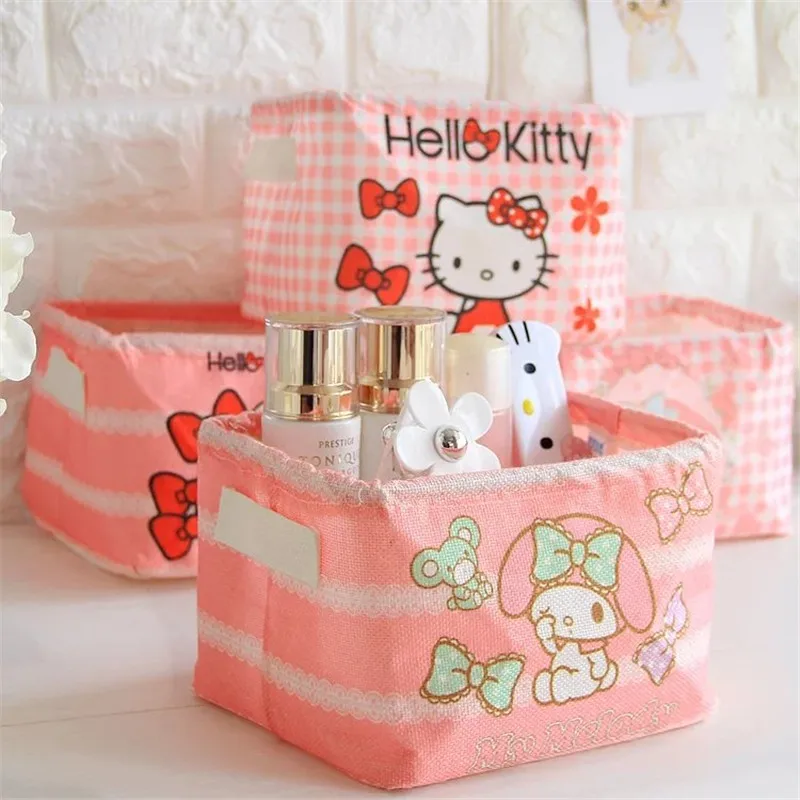 Мультяшная ткань детская корзина для белья Mac косметический макияж Настольный