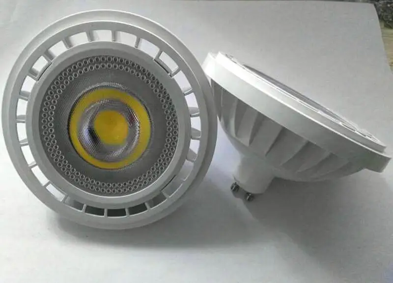 15 Вт CREE COB AR111 G53 GU10 Светодиодная лампа холодный белый/теплый белый AC 85 265 в