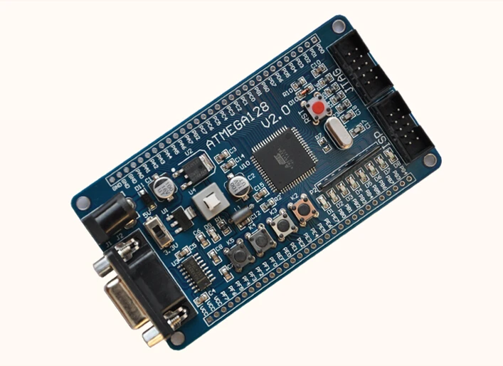 ATMEGA128 минимальная системная плата/AVR плата 128 макетная плата/M128/AVR система|board
