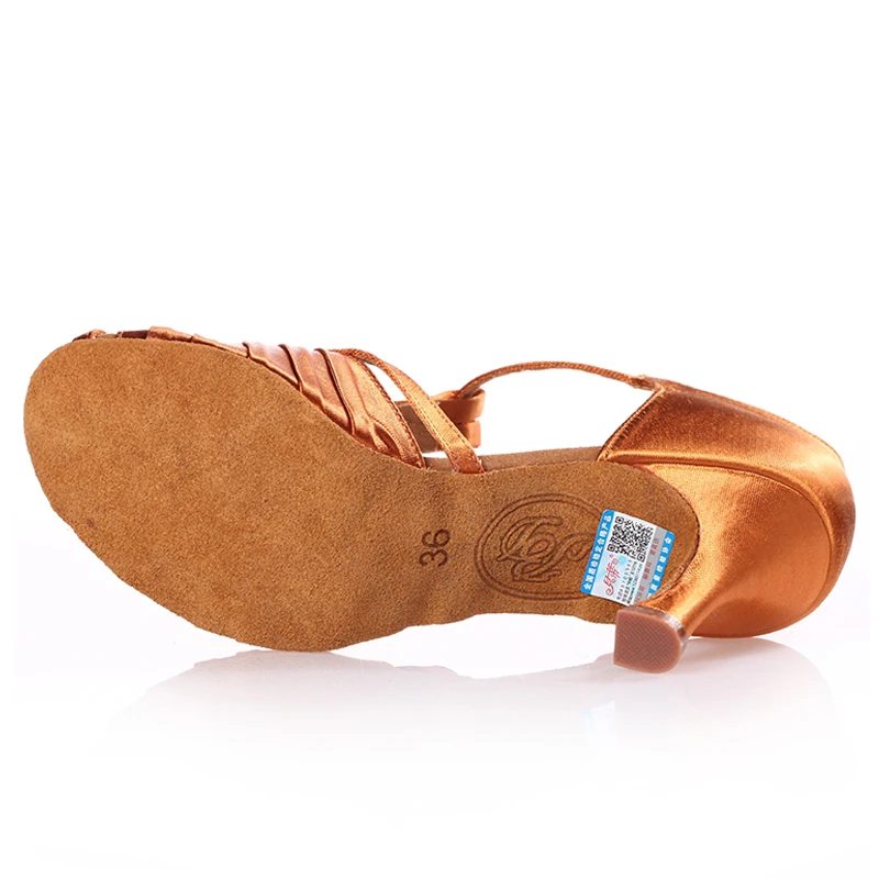 Обувь BD Натуральная женская обувь для латинских танцев Мягкая подошва