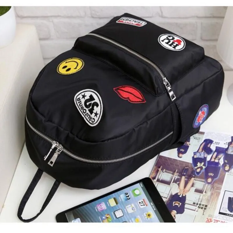 Высококачественный нейлоновый Водонепроницаемый женский рюкзак модные