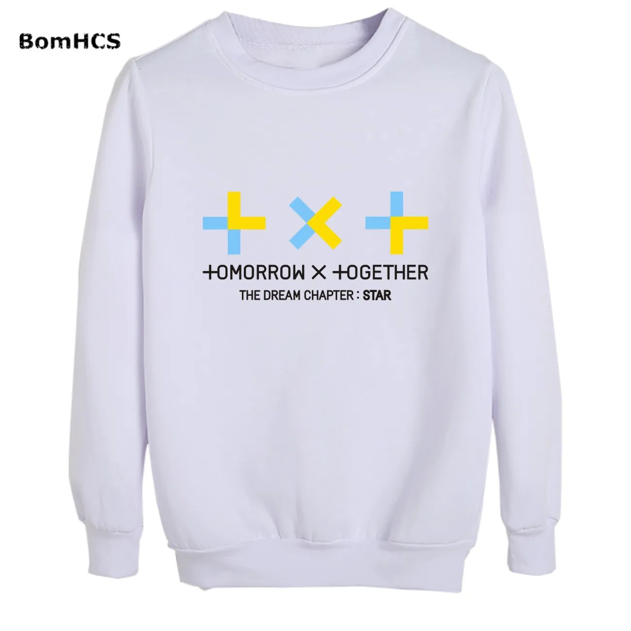 BomHCS Kpop TXT мечта глава звезды хлопковые пуловеры Молодежные спортивные свитеры