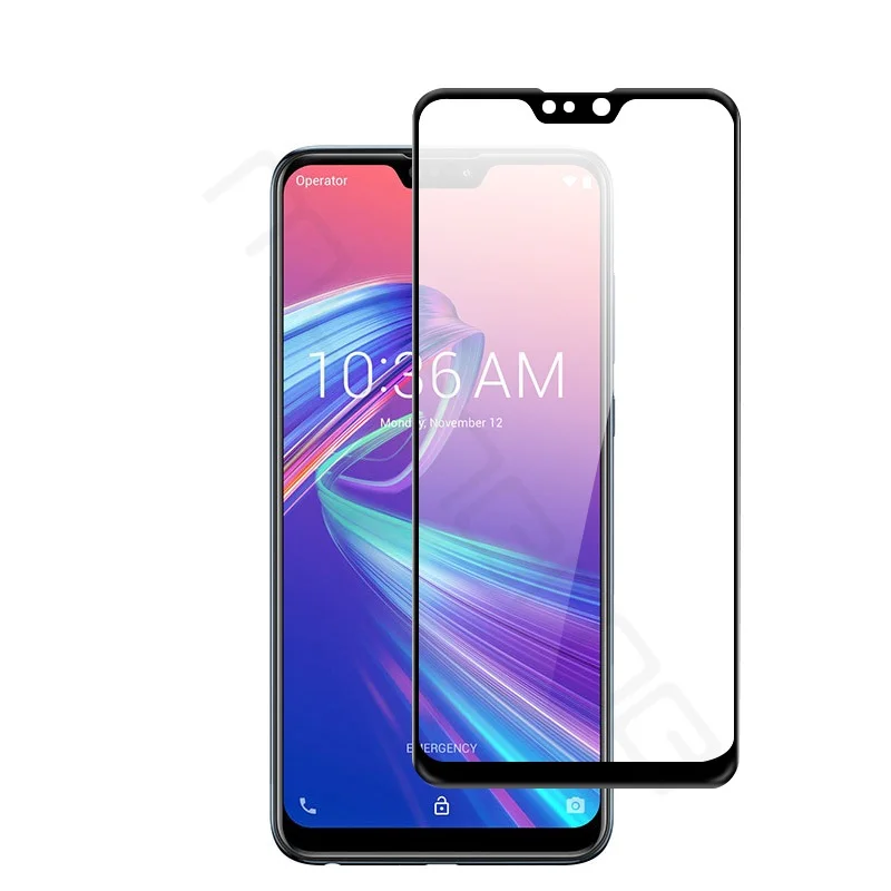 Полностью покрывающее закаленное Стекло для Asus ZenFone Max Pro M2 ZB631KL Экран защитная