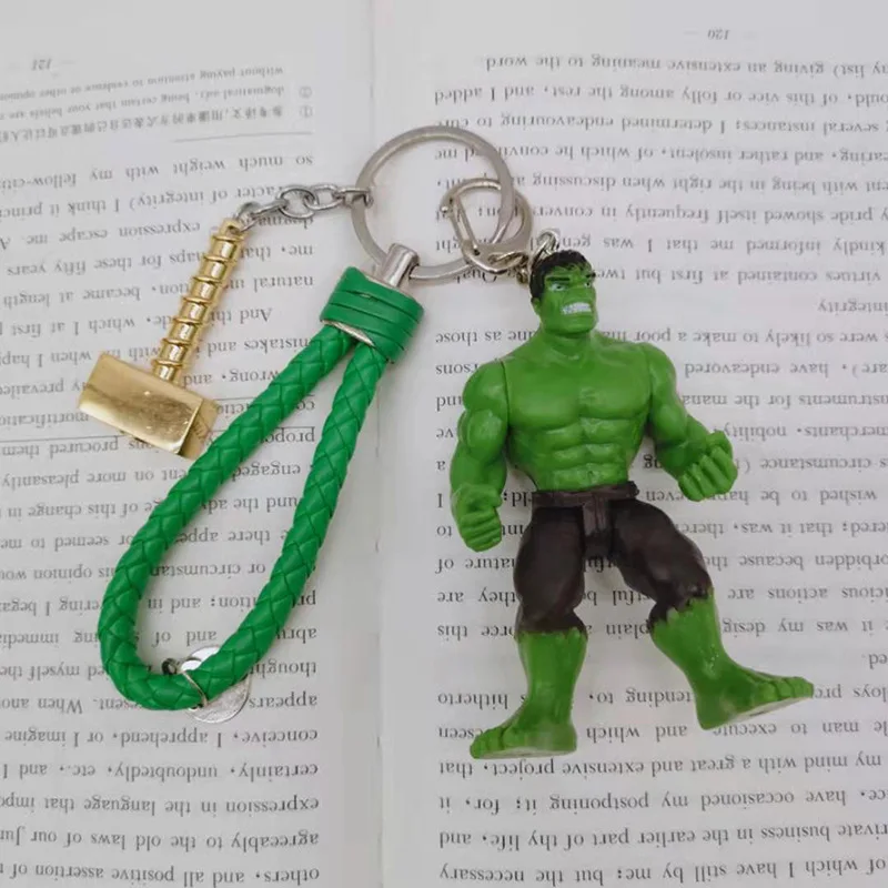 2019 супергероев Marvel Мстители кольцо для ключей Капитан Америка Железный человек
