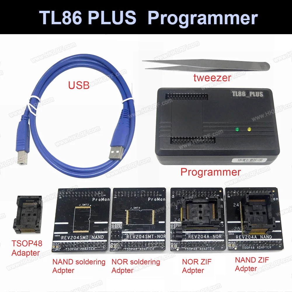 NAND ProMan Профессиональный Nand Flash программатор/NAND NOR TSOP48 FLASH программатор TL866
