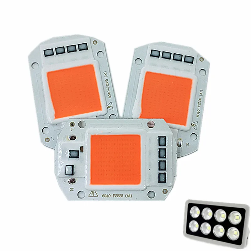 10 шт. светодиодный чип COB 50 Вт AC 220 В 110 В|led 50w cob|lamp forlamp lamp |