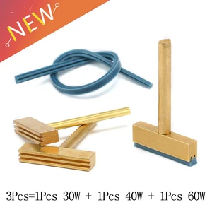 Наконечники для паяльника, 3 шт.лот, 304060 Вт, с бесплатным Горячим Прессованием для ремонта гибкого кабеля ЖК-экрана