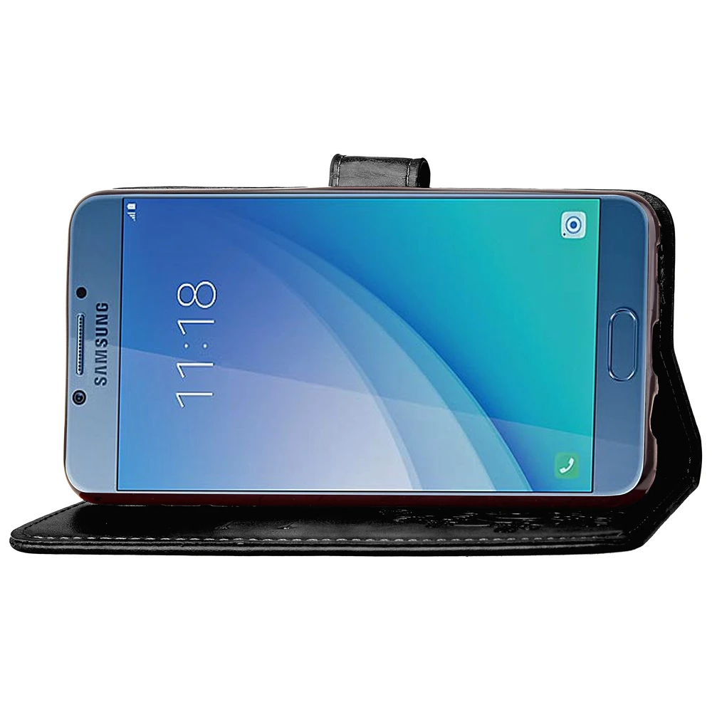 Чехол для телефона Samsung Galaxy C5 Pro Коке Бумажник кожаный чехол откидная крышка 2017 c5010