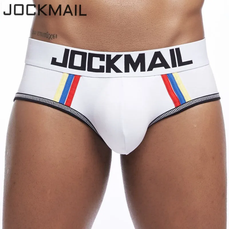 Трусы джоки JOCKMAIL мужские с карманом для пениса Брендовое хлопковое нижнее белье