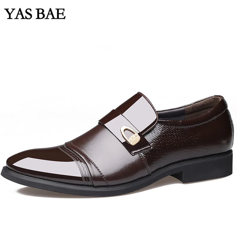 Мужской китайский бренд итальянский модный стиль кожаная модельная офисная