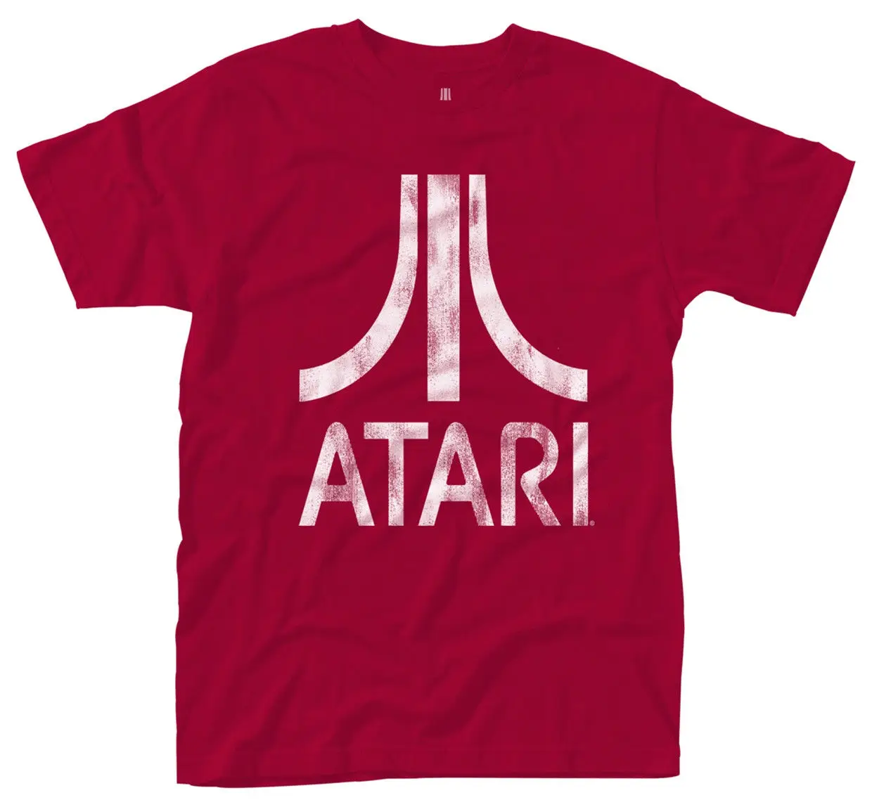 

Atari 'Logo' T-Shirt - NEW & OFFICIAL! O-Neck Fashion Casual High Quality Print T Shirt Short Sleeve Basic Tops top tee