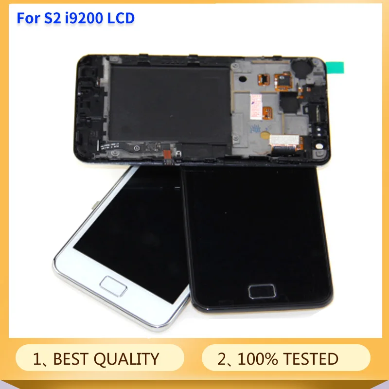 Для samsung Galaxy S2 I9100 ЖК дисплей Сенсорный экран для плюс I9105 S с цифровым
