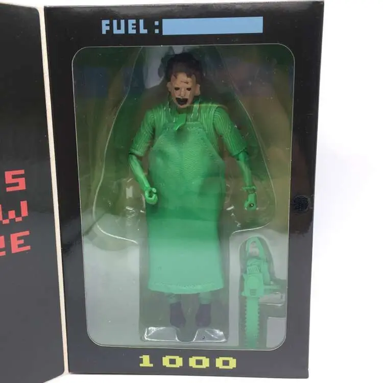 Verde Carburante 40TH Leatherface Il Техасская резня бензопилой экшен фигурка из ПВХ Collezione модель