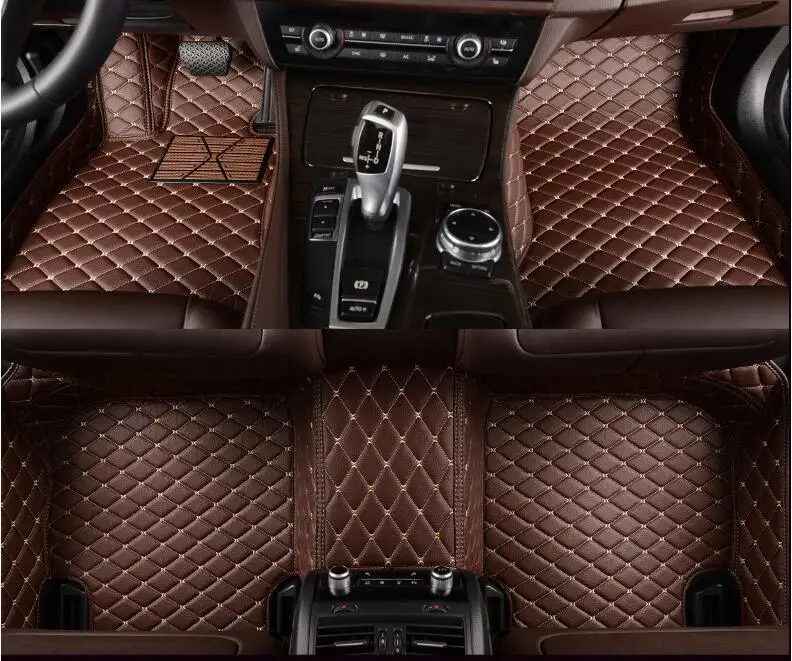 3D Роскошные слякоть Коврики ноги площадку для 15-17 Kia Sorento нового 2015 2016 2017 (6 цветов)
