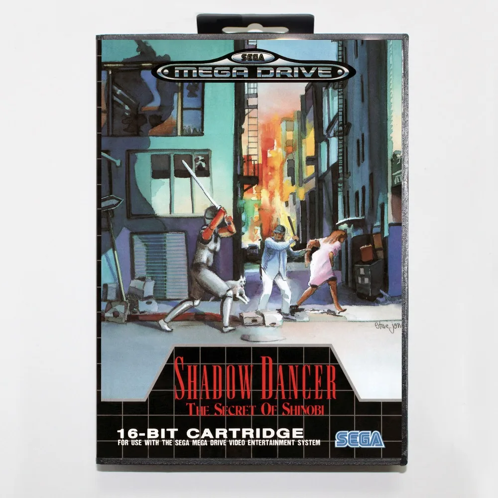 Картридж для Sega Mega Drive For Genesis 16 бит игровая карта MD с коробкой | Электроника