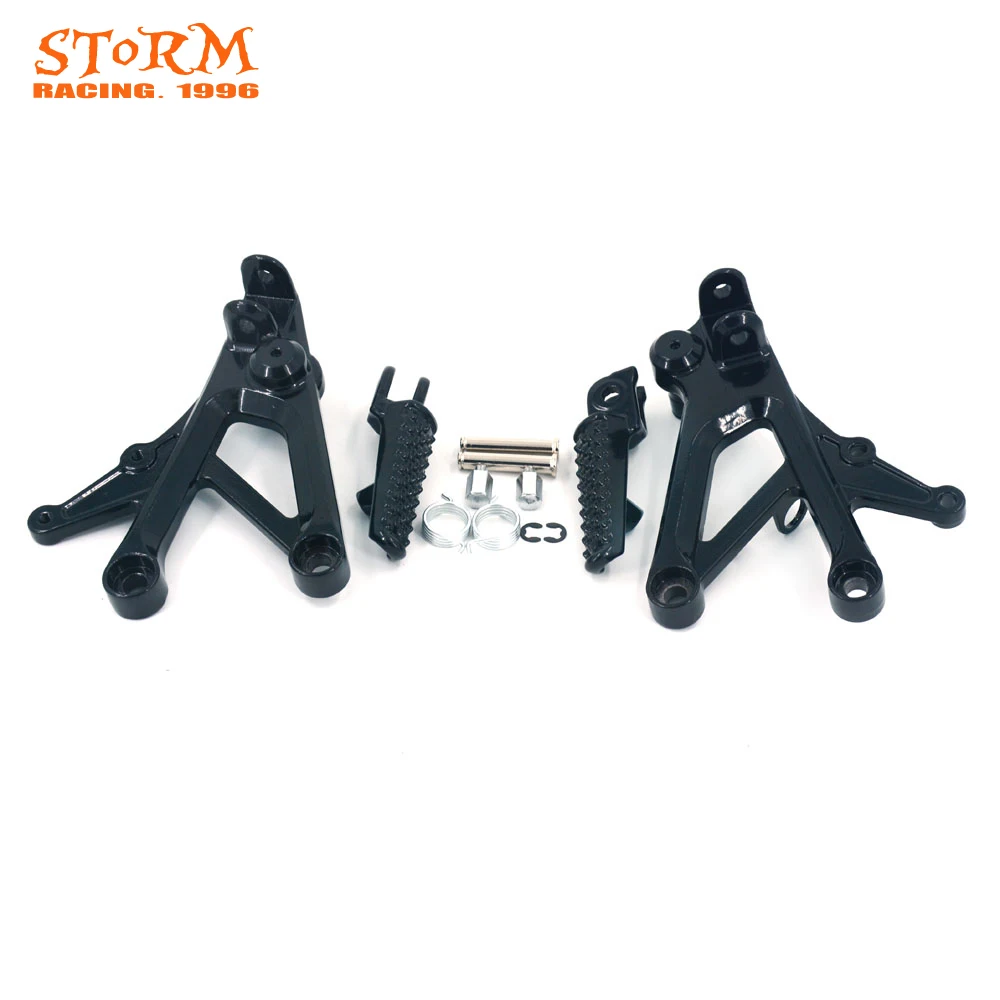 Передние Подножки подножки подножка кронштейн педали для HONDA CBR600 F4 CBR600F4 1999 2000