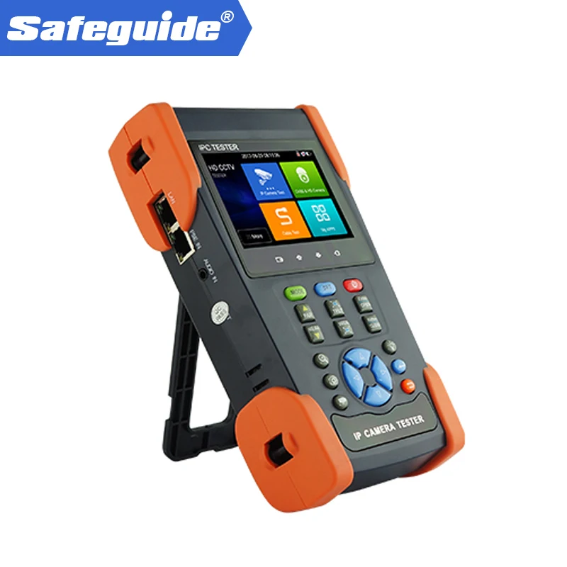 IPC3500 Plus CCTV Tester  H.265/H.264 4K IP Analog Camera tester monitor with 8MP TVI  WIFI PoE Cable tracer Digital multimeter