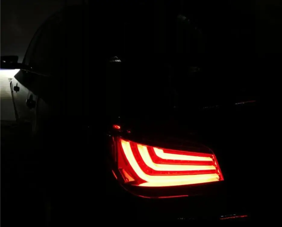 Видео дисплей E60 фары, 2003~ 2007, 520i 525i 530i, E60 задний фонарь, 2 шт., автомобильные аксессуары, u-образный светодиодный DRL Объектив ангельские глазки