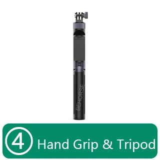 hand gtip tripod PGYTECH DJI Osmo экшн штатив селфи палка ремень держатель Чехол сумка для Gopro Hero 7 6 Insta360 One X Eken спортивный аксессуар для камеры - Цвет: hand gtip tripod