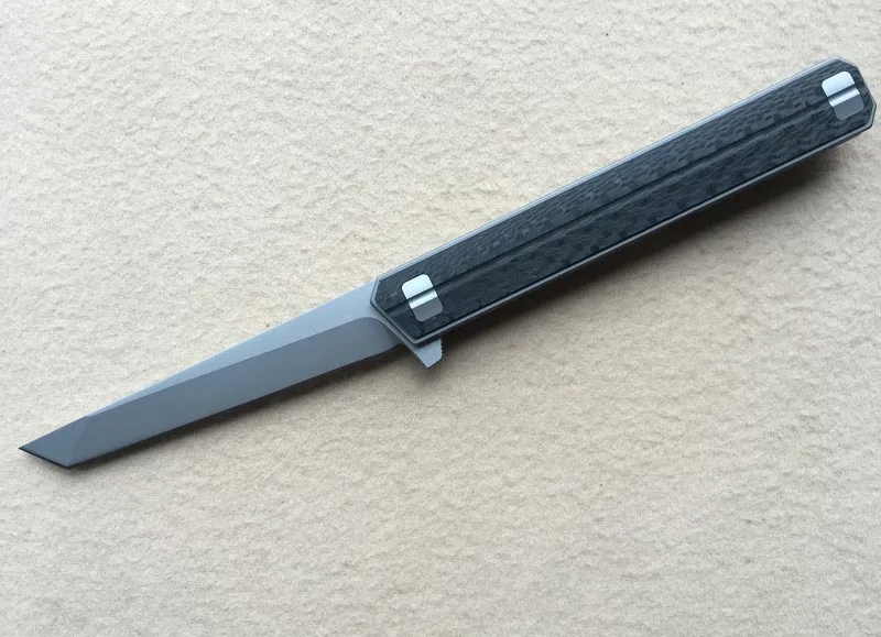 NIGHTHAWK Quartermaster M390 лезвие TC4 титановый Тактический шарикоподшипник Флиппер складной нож походные ножи для выживания для повседневного использования - Цвет: B2