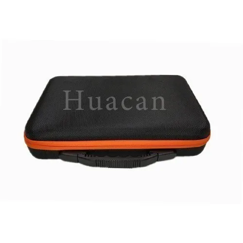 Orange Huacan алмазов картина Аксессуары Для Хранения Бисера бутылка Алмазная вышивка многофункциональные инструменты Наборы 15/30/60 слотов для карт Сумки из натуральной кожи - Цвет: Orange