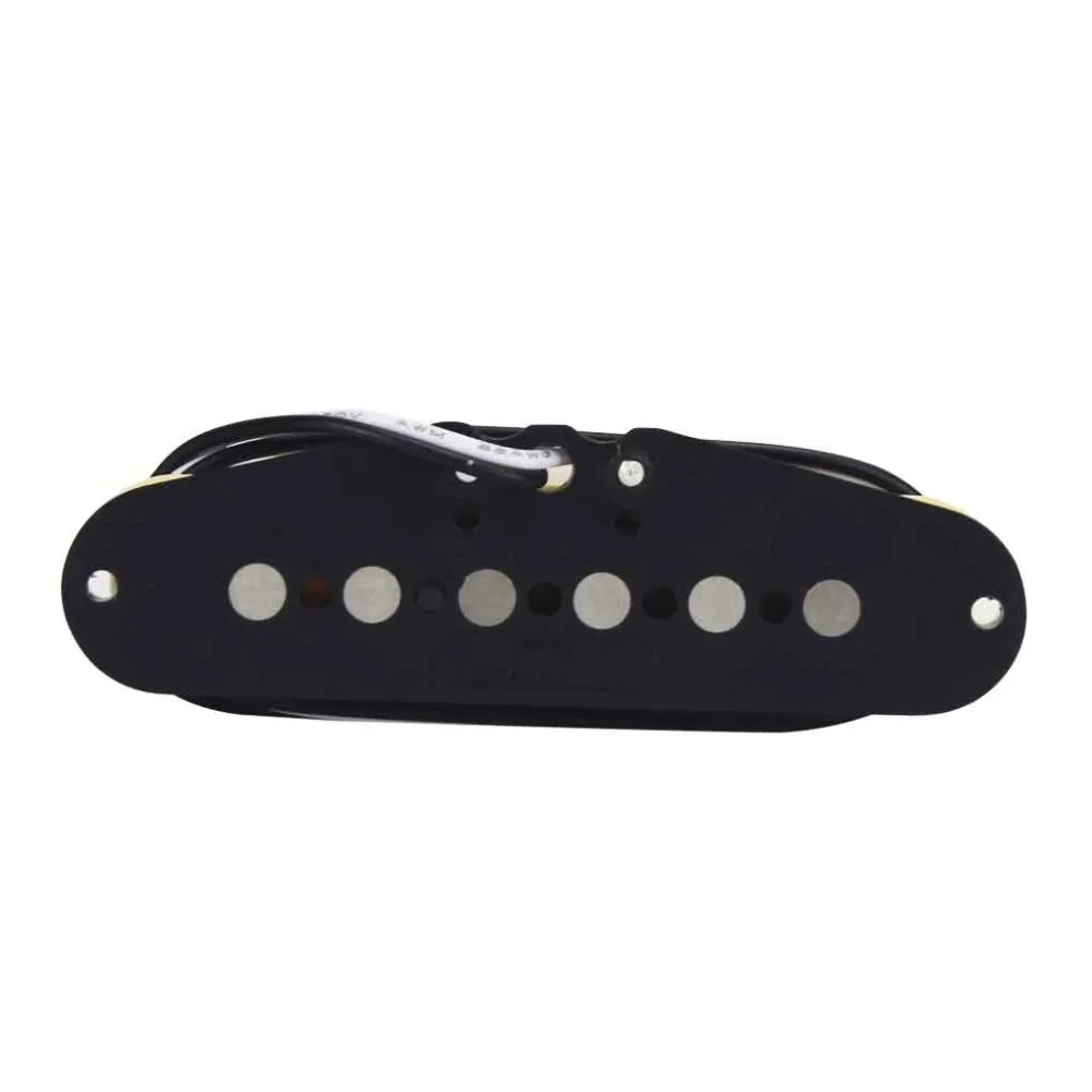 FLEOR Vintage Alnico 5 гитарный пикап ST одна катушка пикапа желтые гитарные части
