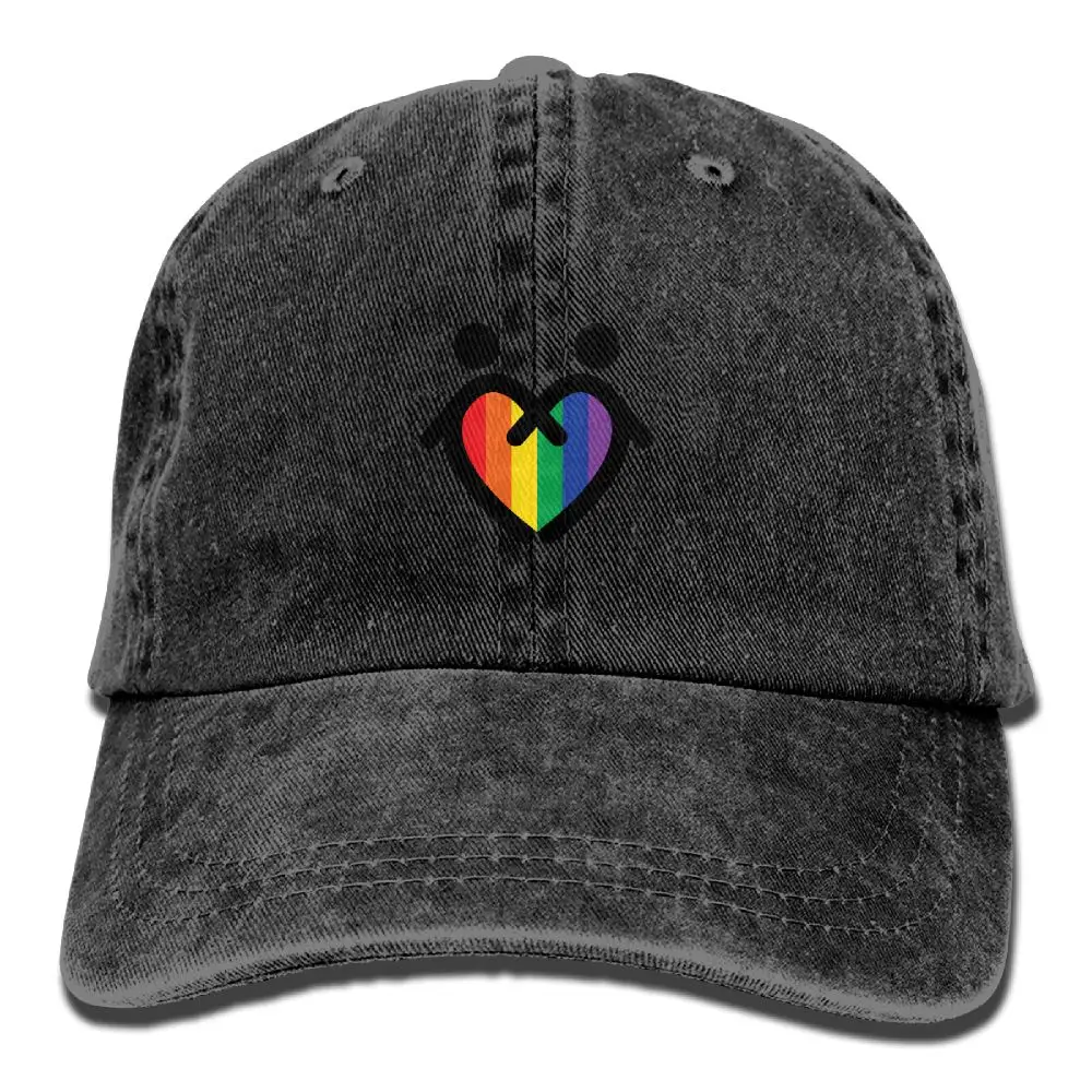 SAMCUSTOM lgbt 3D креативные джинсовые шляпы с эффектом потертости Осенние Летние