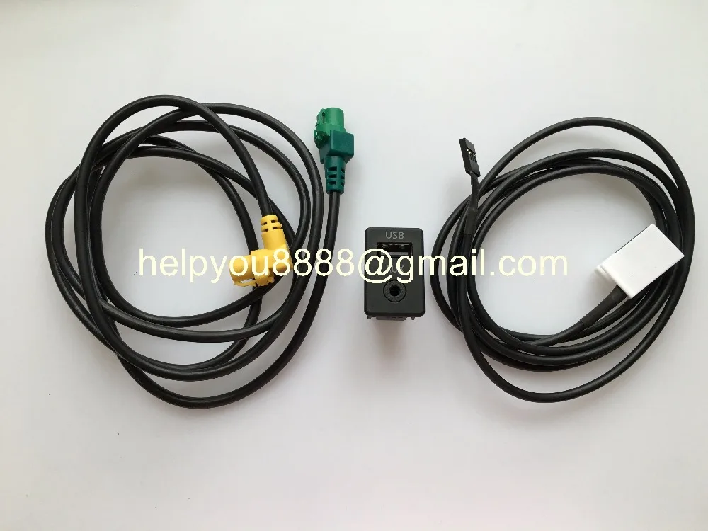 Высококачественный Aux переключатель и USB Кабель адаптер для BMW 3 5 серии E87 E90 E91 E92 X5