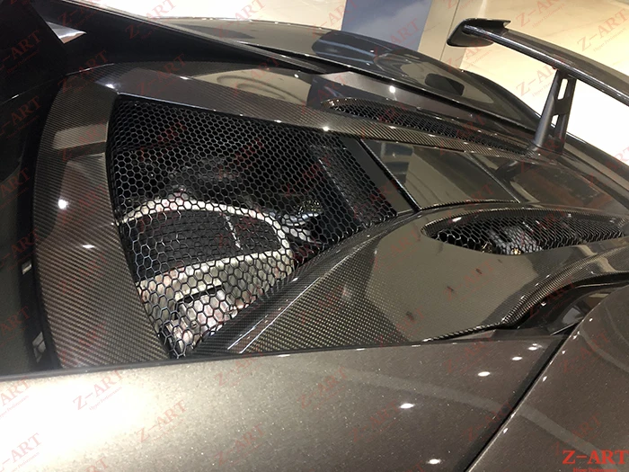 Z-ART углеродного волокна задний спойлер для Mclaren 540 570S заднее крыло 570 GT 4 углерода |
