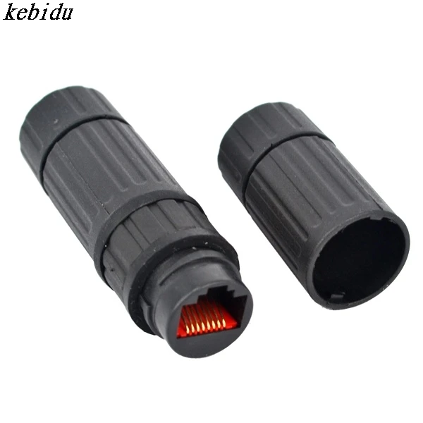 Защитный Водонепроницаемый разъем kebidu RJ45 M16 Ethernet LAN двусторонний для двух