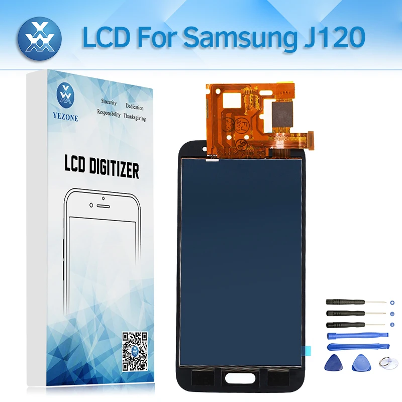 ЖК дисплей Замена для Samsung Galaxy J1 2016 J120 sm j120f/DS экран сенсорный с цифровым