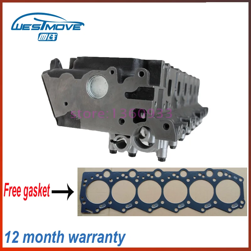 Головка цилиндра для Toyota Land cruiser 4 2 td 4164cc 24 В L6 Двигатель: 1HDFTE 1HD 1HD-FTE 11101-17042 11101-17044
