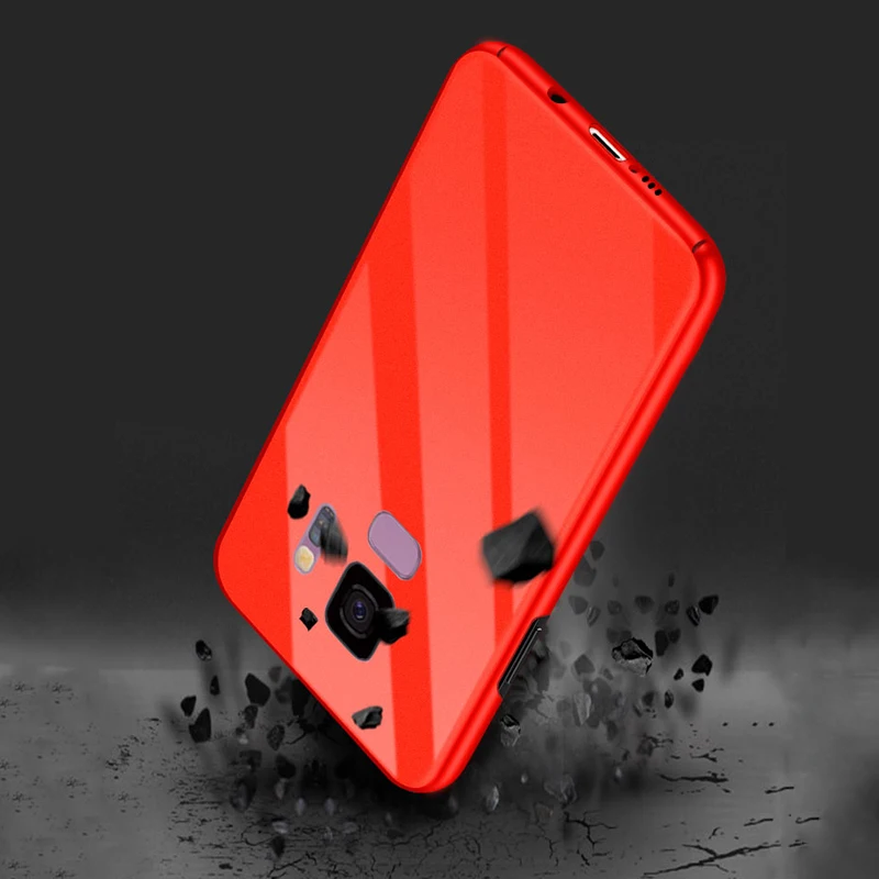 Luxury Piano Paint Case For Samsung Galaxy S9 S8 Plus S7 Edge Note 8 Ultra Thin Anti Knock Mirror Hard PC Cell Phone Back Cover |