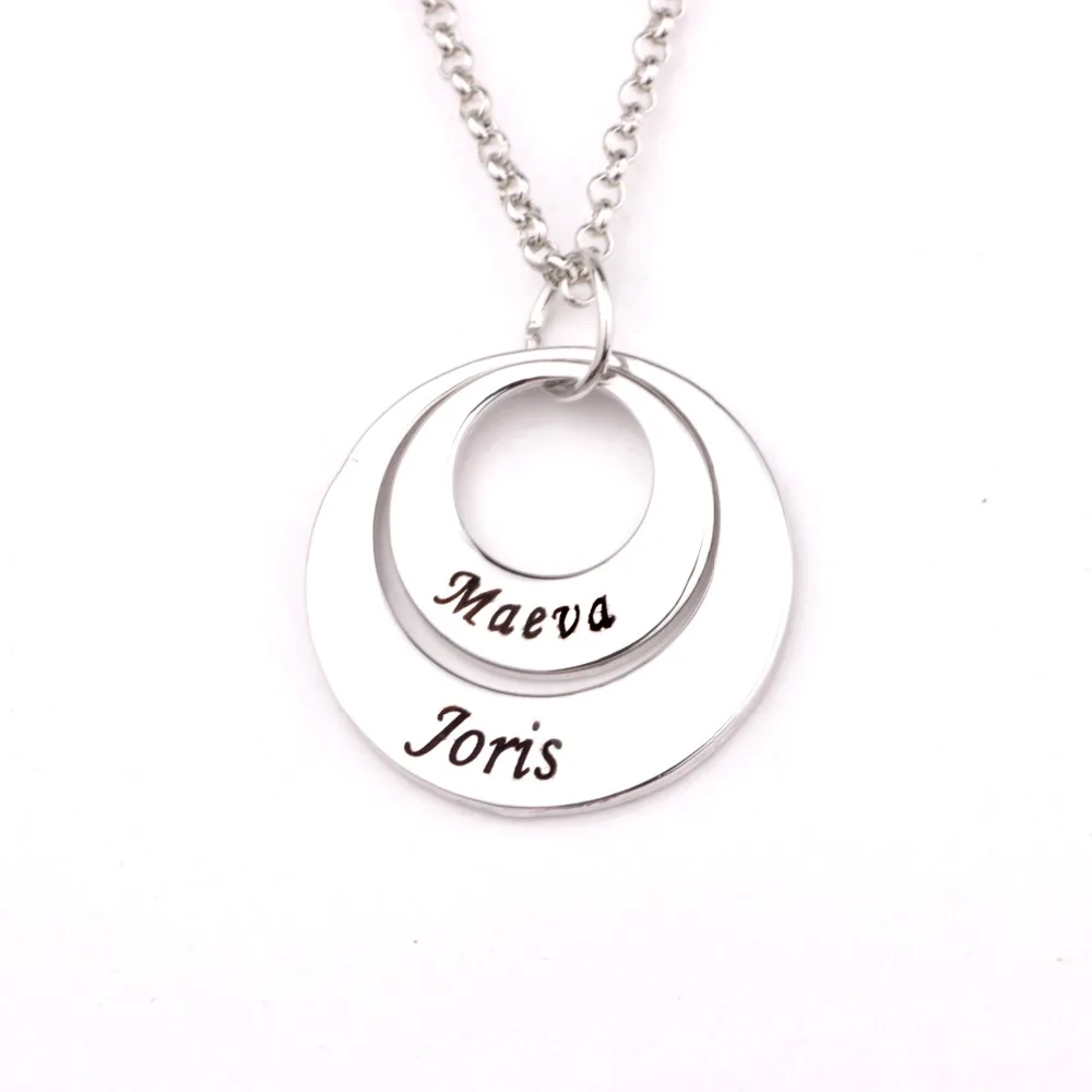 Новое поступление ожерелье в виде диска лучшая продажа простое длинное