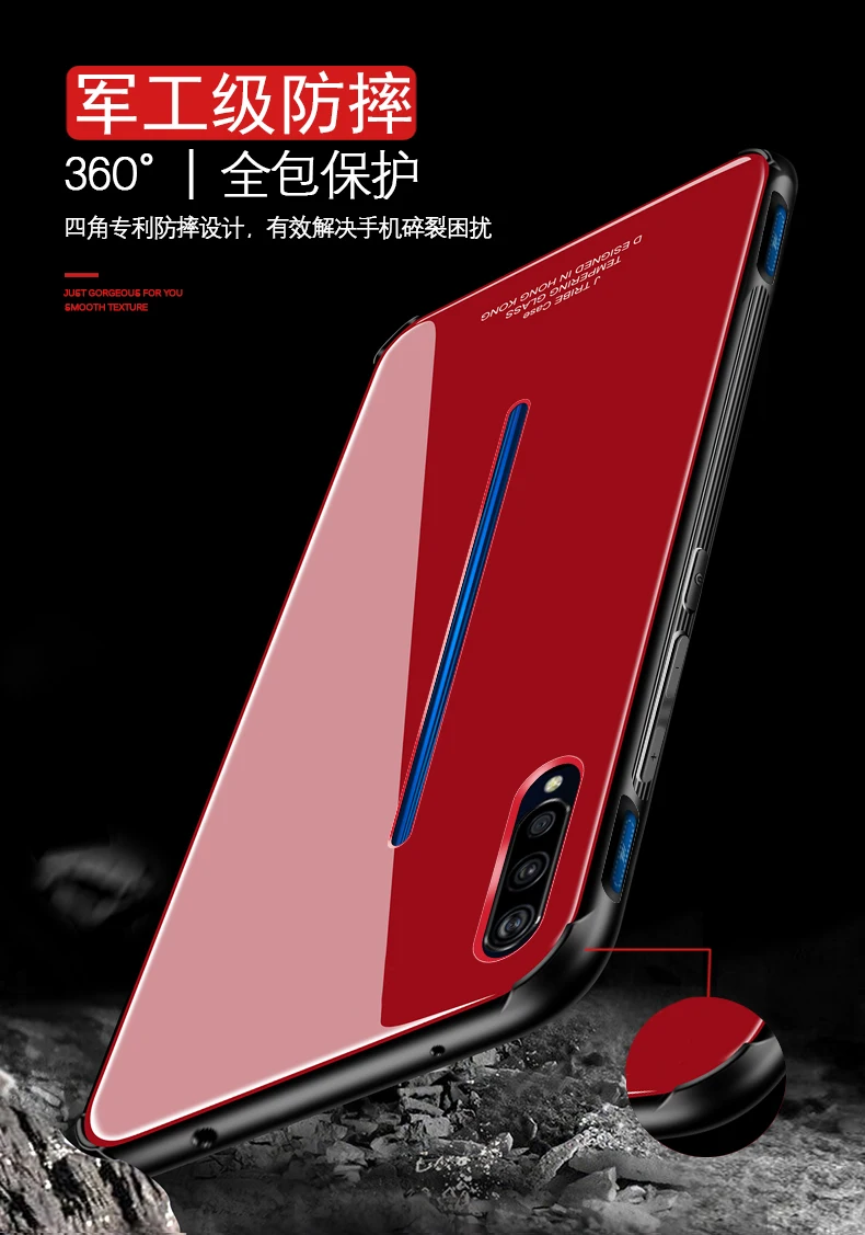 ДЛЯ VIVO IQOO чехол из закаленного стекла для Жесткий ПК Мягкий ТПУ зеркальная