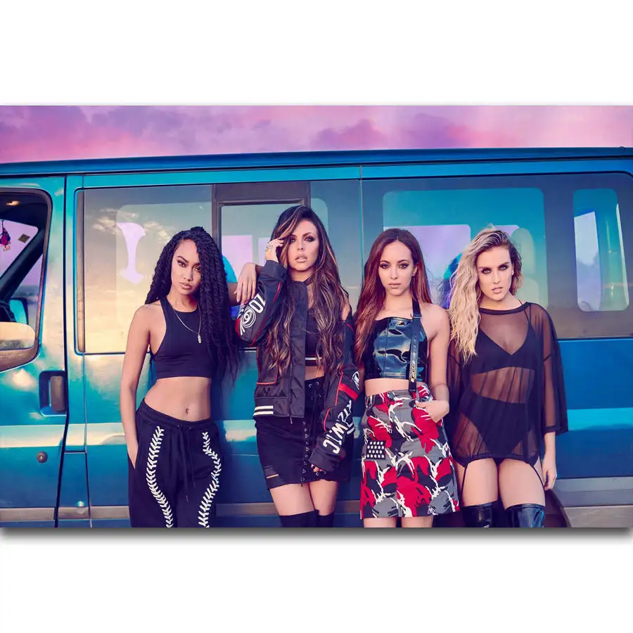 S630 Little Mix поп музыкальная группа Девушка Музыкальная Группа настенная живопись