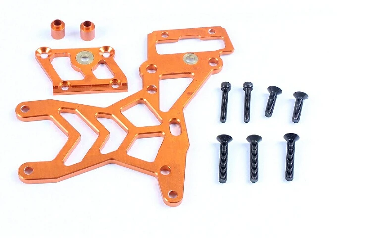 

baja CNC rear upper plate 1 set 85122 fit hpi rovan km