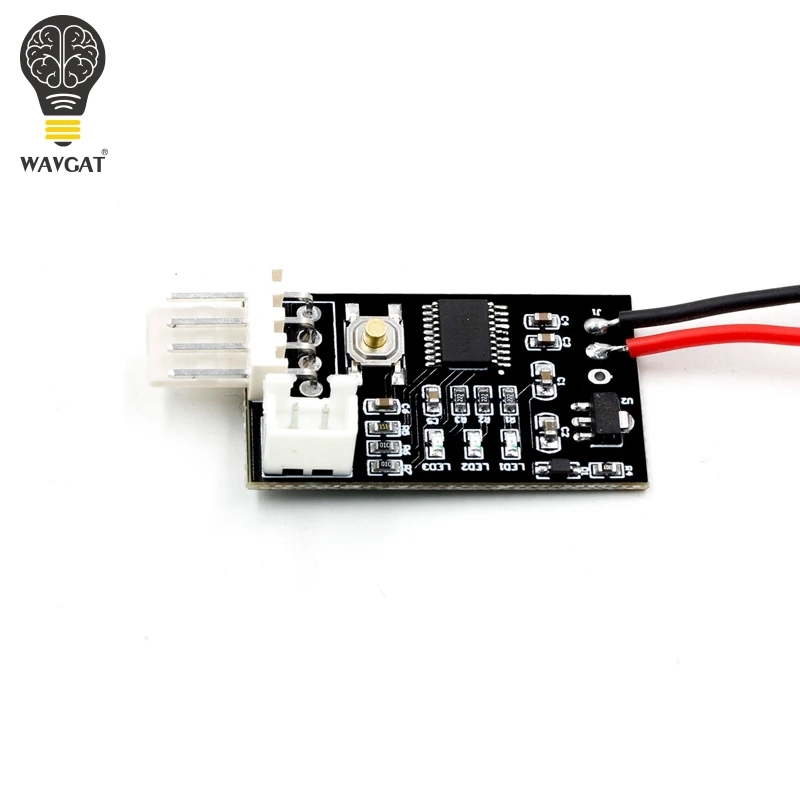 VHM 802 DC 12V PWM Температура контроллер вентилятора 4 проводной Скорость регулятор для