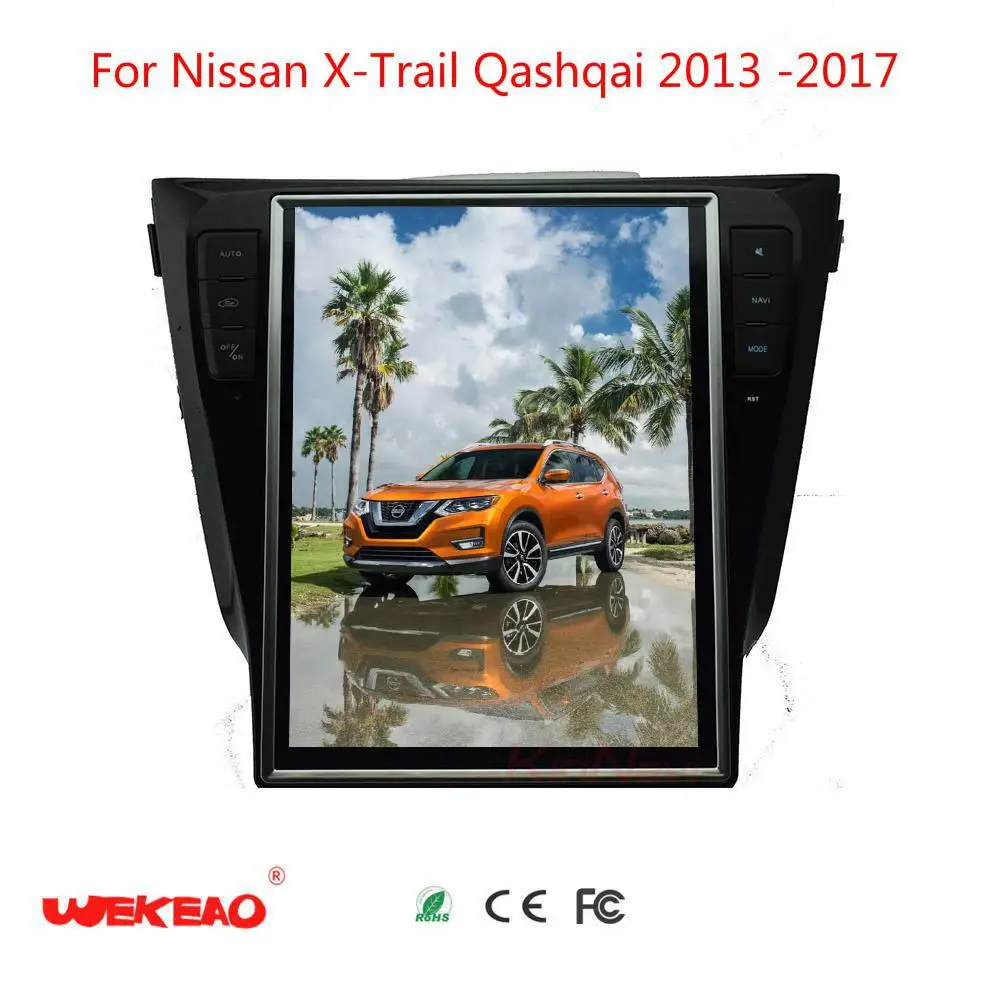Wekeao 12 1 &quotсенсорный экран gps мультимедийный плеер Автомобильный DVD для Nissan X trail 2017